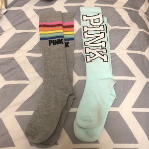 PINK boot socks combo!